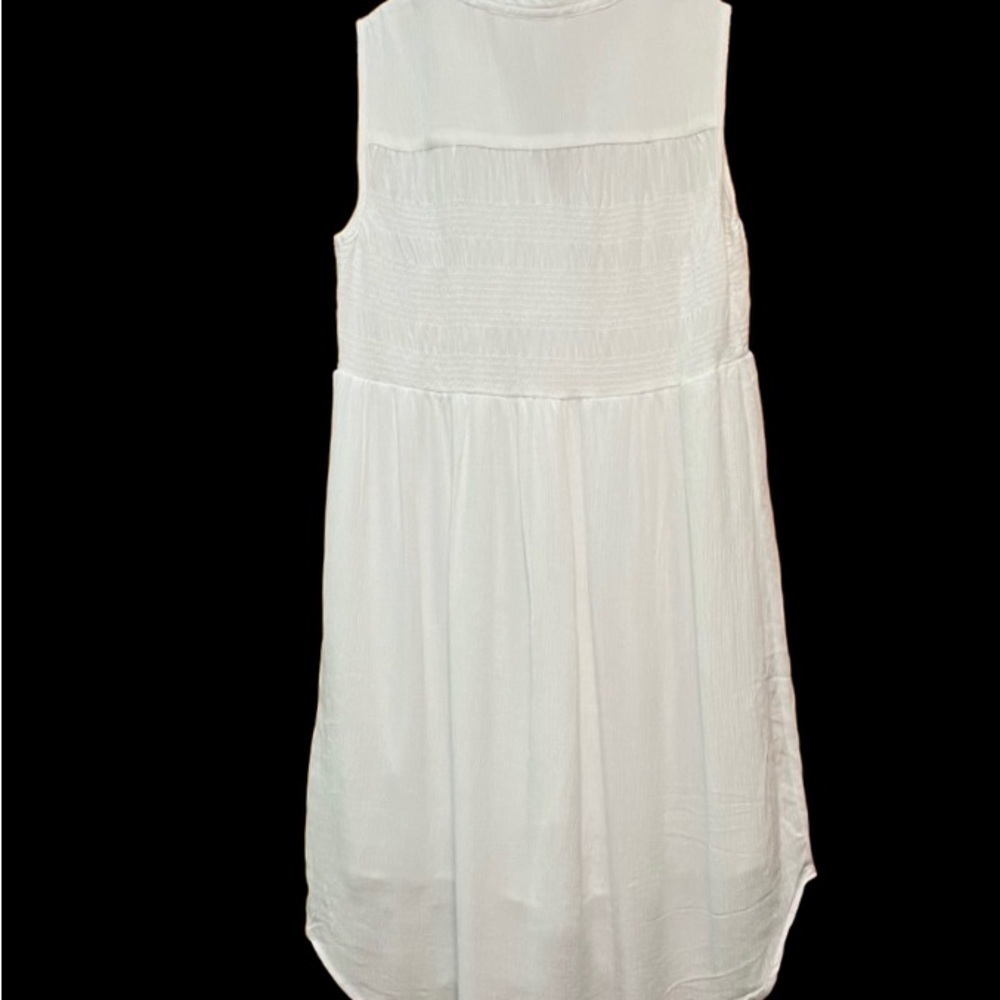 NWT-KNOX ROSE-WHITE SLEEVELESS DRESS-SIZE 2X - Picture 6 of 8